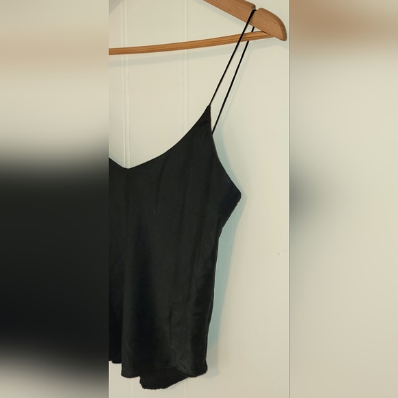 Underwritters 100% black silk camisole. Size small /petite. Excellent condition. - Picture 3 of 3